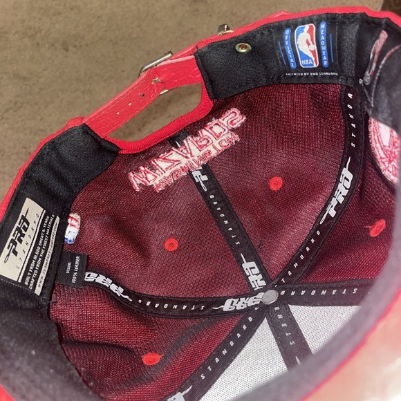 Washington Wizard Red Pro Standard Cap Faux Croc Brim - Picture 6 of 6